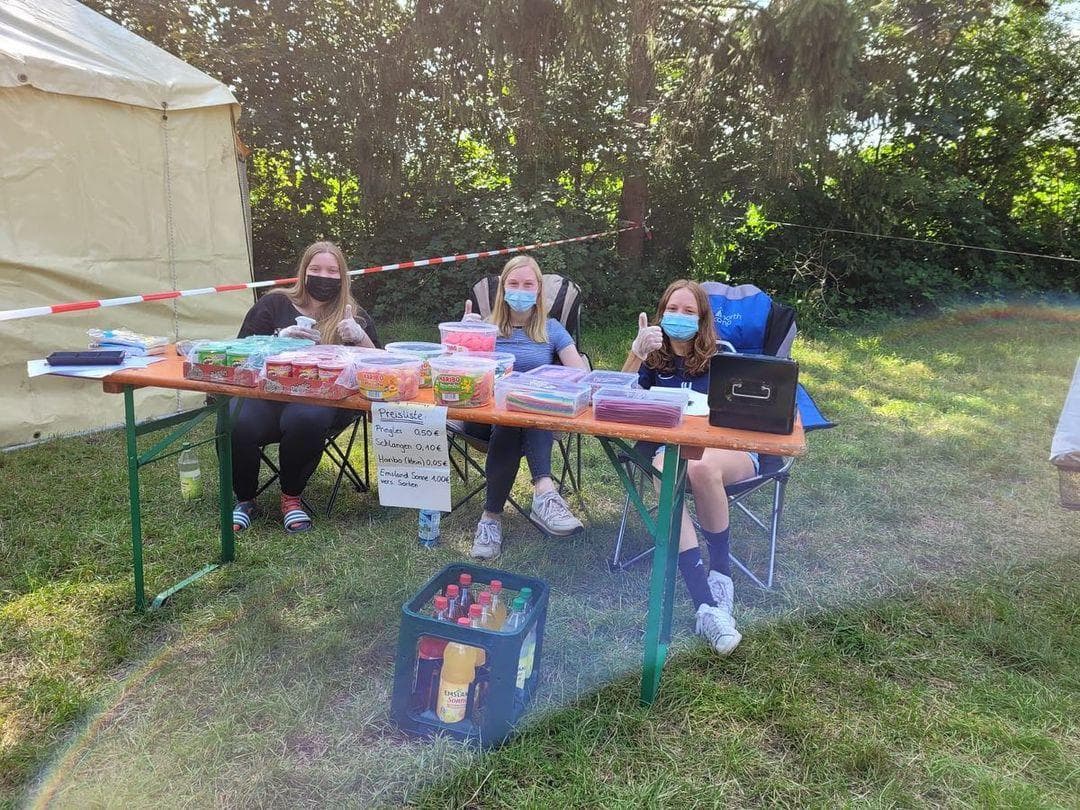 Foto vom Zeltlager 2021 der KjG Dalum