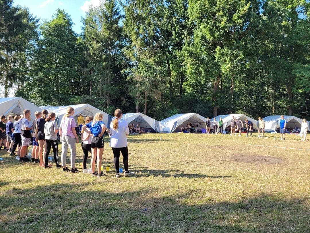 Foto vom Zeltlager 2021 der KjG Dalum