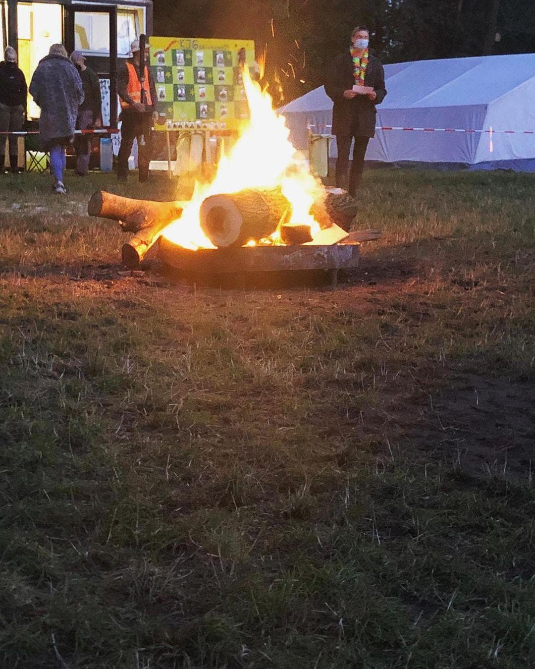 Foto vom Zeltlager 2021 der KjG Dalum