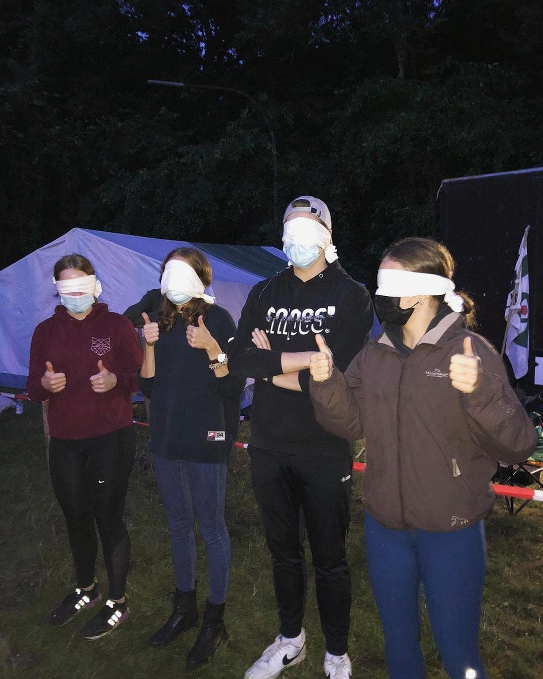 Foto vom Zeltlager 2021 der KjG Dalum
