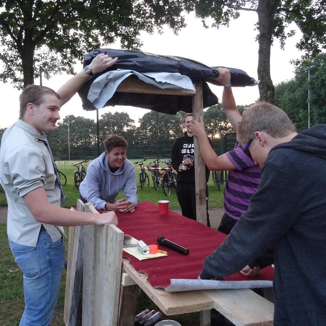 Foto vom Zeltlager 2021 der KjG Dalum