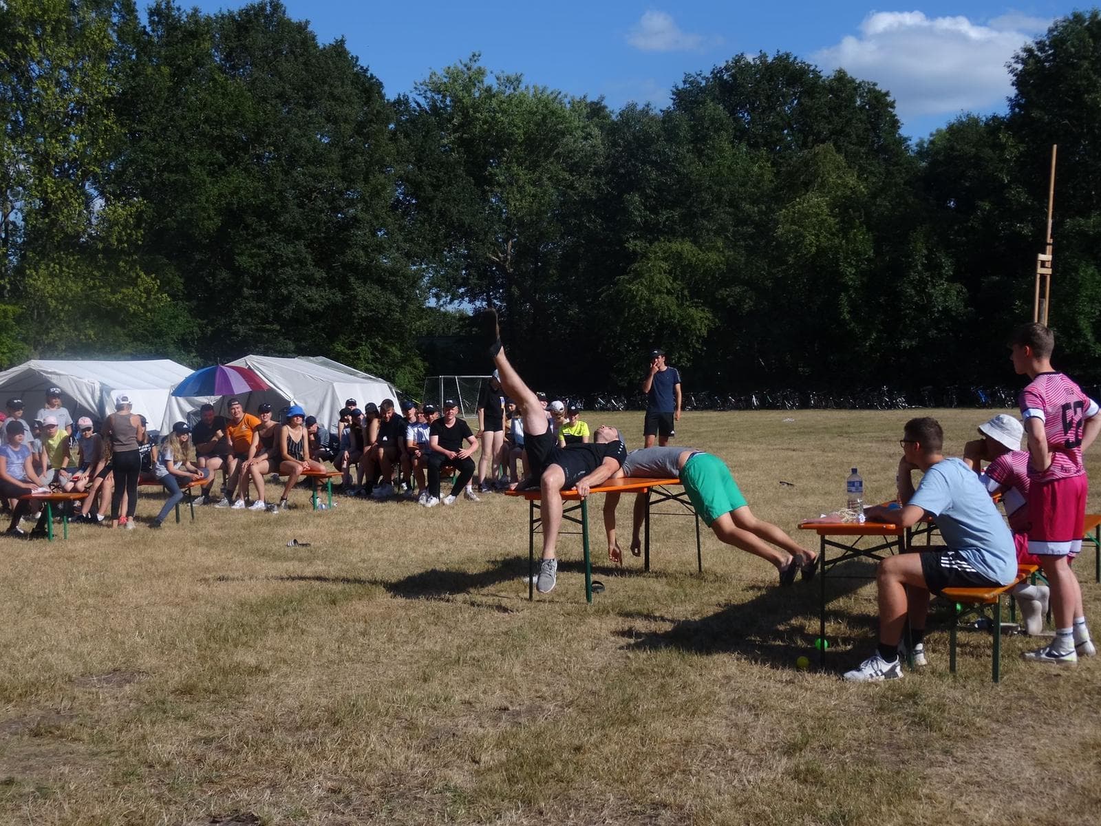 Foto vom Zeltlager 2022 der KjG Dalum