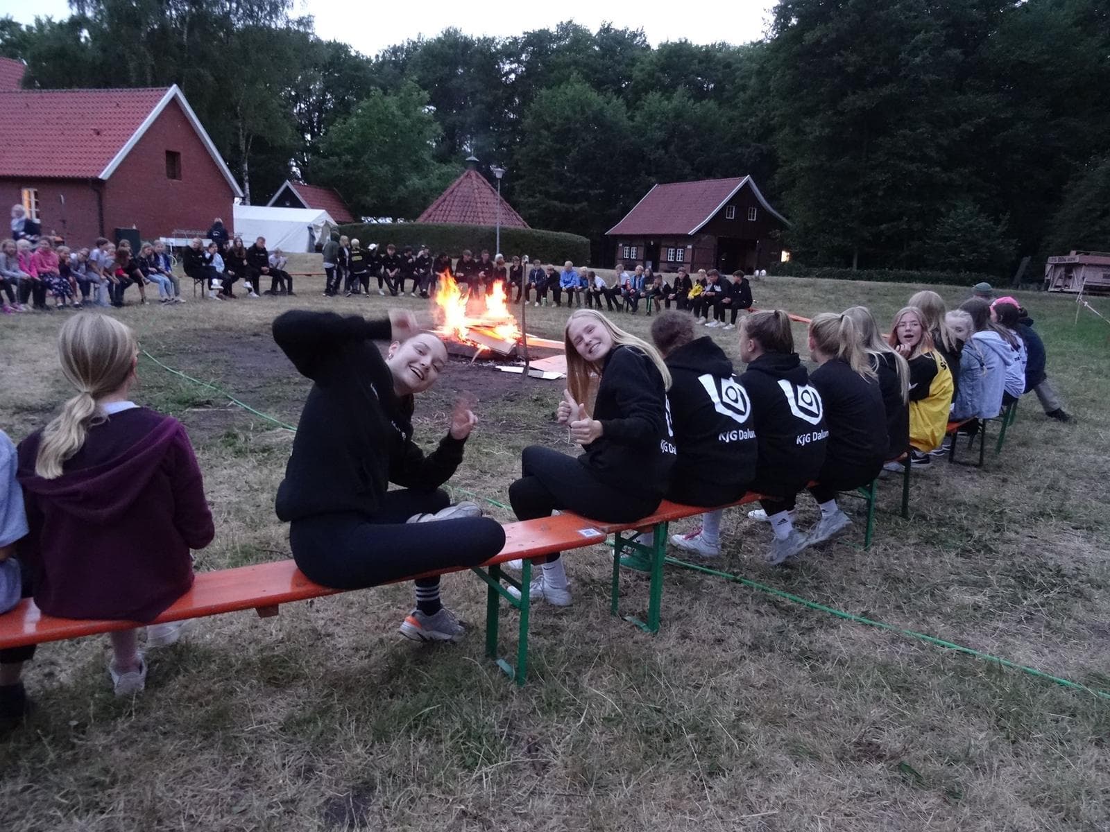 Foto vom Zeltlager 2022 der KjG Dalum