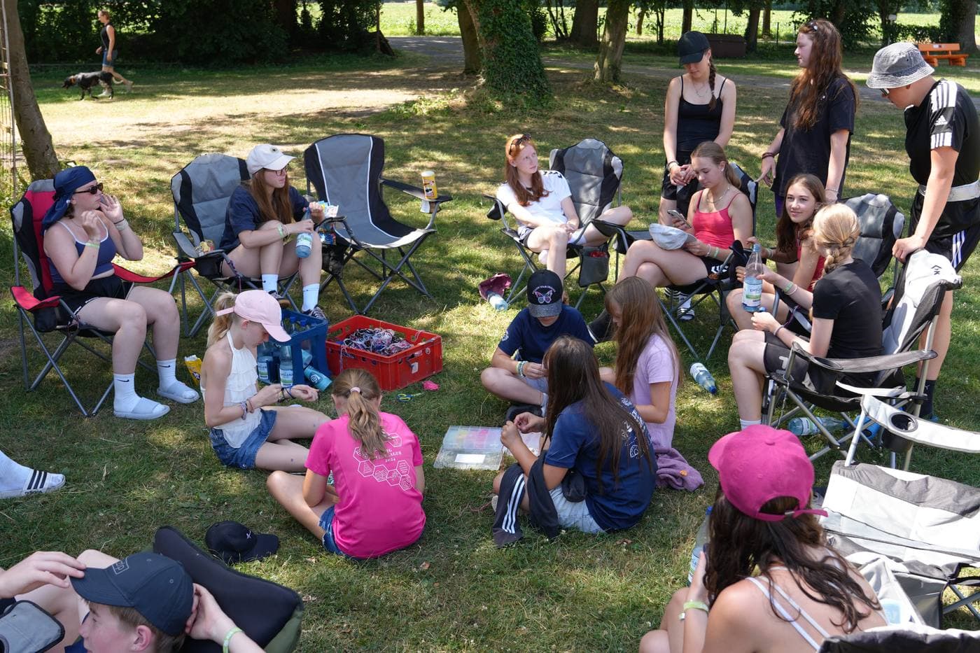 Foto vom Zeltlager 2026 der KjG Dalum