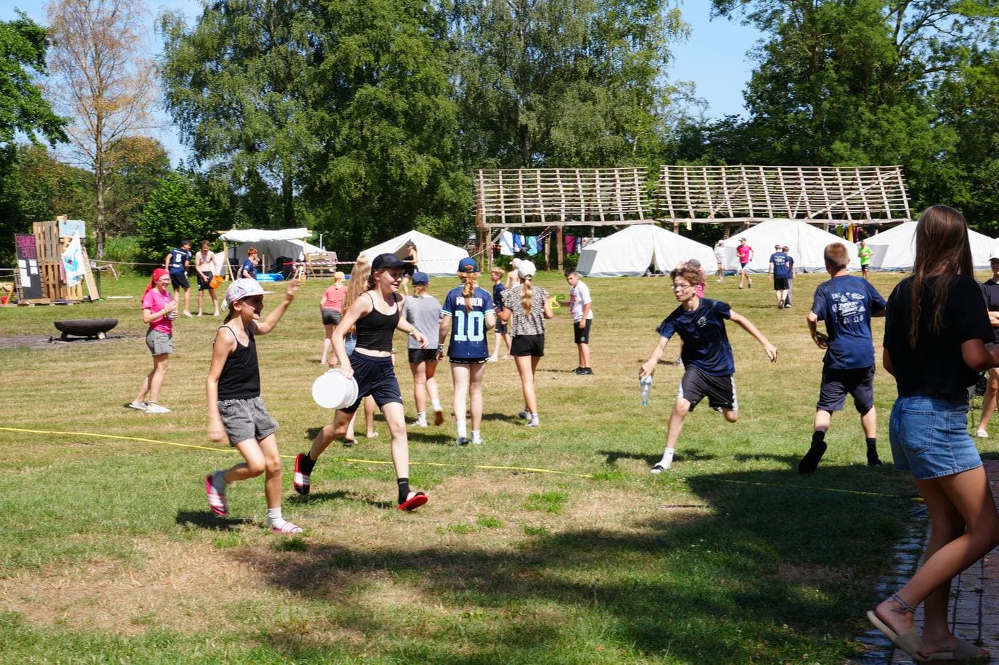 Foto vom Zeltlager 2026 der KjG Dalum